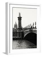 Paris Focus - Paris City Bridge-Philippe Hugonnard-Framed Photographic Print