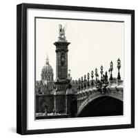 Paris Focus - Paris City Bridge-Philippe Hugonnard-Framed Photographic Print