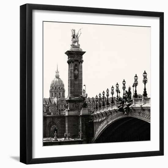 Paris Focus - Paris City Bridge-Philippe Hugonnard-Framed Photographic Print