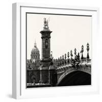 Paris Focus - Paris City Bridge-Philippe Hugonnard-Framed Photographic Print