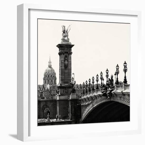 Paris Focus - Paris City Bridge-Philippe Hugonnard-Framed Photographic Print