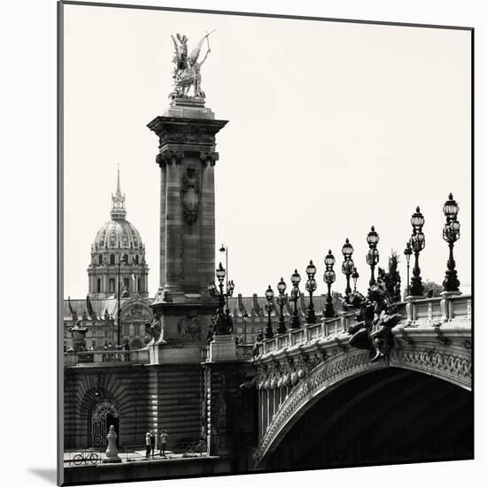 Paris Focus - Paris City Bridge-Philippe Hugonnard-Mounted Photographic Print