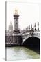 Paris Focus - Paris City Bridge-Philippe Hugonnard-Stretched Canvas