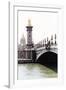 Paris Focus - Paris City Bridge-Philippe Hugonnard-Framed Photographic Print