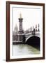 Paris Focus - Paris City Bridge-Philippe Hugonnard-Framed Photographic Print