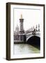 Paris Focus - Paris City Bridge-Philippe Hugonnard-Framed Photographic Print