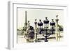 Paris Focus - Paris Je T'aime-Philippe Hugonnard-Framed Photographic Print