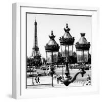 Paris Focus - Paris Je T'aime-Philippe Hugonnard-Framed Photographic Print