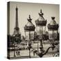 Paris Focus - Paris Je T'aime-Philippe Hugonnard-Stretched Canvas