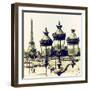 Paris Focus - Paris Je T'aime-Philippe Hugonnard-Framed Photographic Print