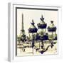 Paris Focus - Paris Je T'aime-Philippe Hugonnard-Framed Photographic Print