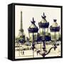 Paris Focus - Paris Je T'aime-Philippe Hugonnard-Framed Stretched Canvas