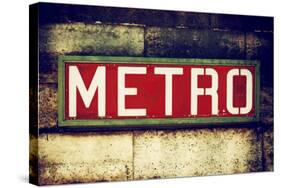 Paris Focus - Paris Metro-Philippe Hugonnard-Stretched Canvas