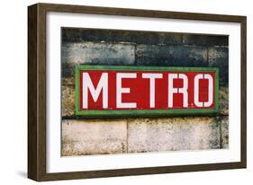 Paris Focus - Paris Metro-Philippe Hugonnard-Framed Photographic Print