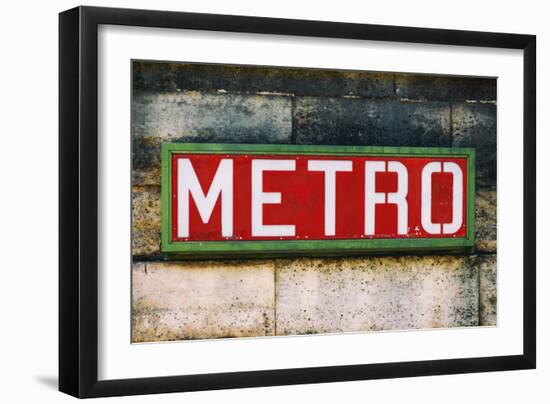 Paris Focus - Paris Metro-Philippe Hugonnard-Framed Photographic Print