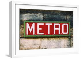 Paris Focus - Paris Metro-Philippe Hugonnard-Framed Photographic Print