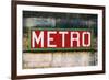 Paris Focus - Paris Metro-Philippe Hugonnard-Framed Photographic Print