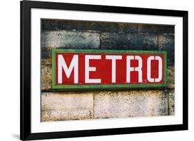 Paris Focus - Paris Metro-Philippe Hugonnard-Framed Photographic Print