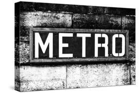 Paris Focus - Paris Metro-Philippe Hugonnard-Stretched Canvas