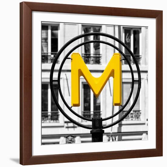 Paris Focus - Paris Métro-Philippe Hugonnard-Framed Photographic Print