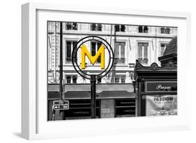 Paris Focus - Paris Métro-Philippe Hugonnard-Framed Photographic Print