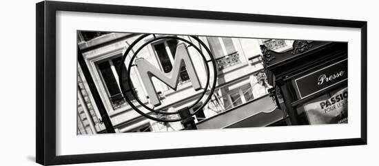 Paris Focus - Paris Métro-Philippe Hugonnard-Framed Premium Photographic Print