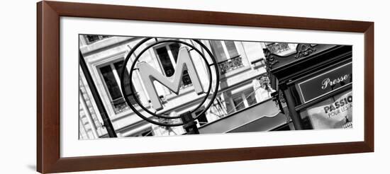 Paris Focus - Paris Métro-Philippe Hugonnard-Framed Photographic Print