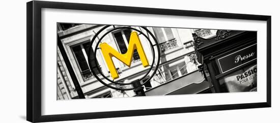 Paris Focus - Paris Métro-Philippe Hugonnard-Framed Photographic Print