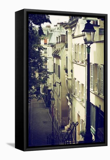 Paris Focus - Paris Montmartre-Philippe Hugonnard-Framed Stretched Canvas