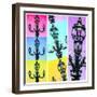 Paris Focus - Paris Pop Art-Philippe Hugonnard-Framed Photographic Print