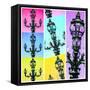 Paris Focus - Paris Pop Art-Philippe Hugonnard-Framed Stretched Canvas