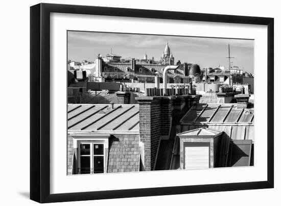 Paris Focus - Paris Roofs-Philippe Hugonnard-Framed Photographic Print