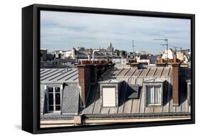 Paris Focus - Paris Roofs-Philippe Hugonnard-Framed Stretched Canvas