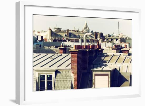 Paris Focus - Paris Roofs-Philippe Hugonnard-Framed Photographic Print