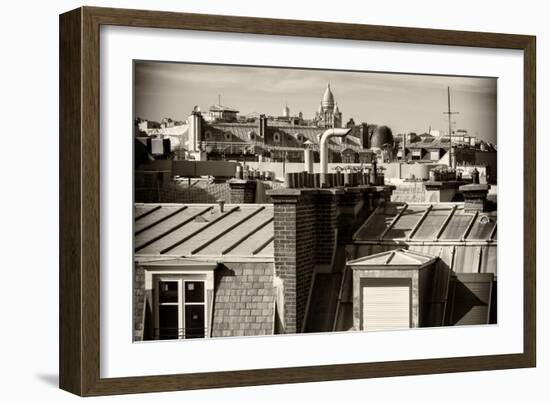 Paris Focus - Paris Roofs-Philippe Hugonnard-Framed Photographic Print