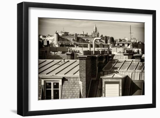 Paris Focus - Paris Roofs-Philippe Hugonnard-Framed Photographic Print