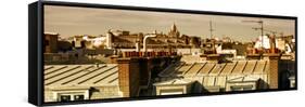 Paris Focus - Paris Roofs-Philippe Hugonnard-Framed Stretched Canvas