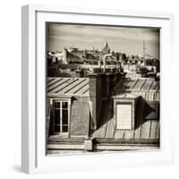 Paris Focus - Paris Roofs-Philippe Hugonnard-Framed Photographic Print