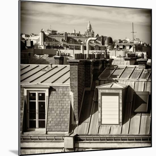 Paris Focus - Paris Roofs-Philippe Hugonnard-Mounted Photographic Print