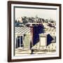 Paris Focus - Paris Roofs-Philippe Hugonnard-Framed Photographic Print