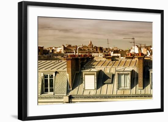 Paris Focus - Paris Roofs-Philippe Hugonnard-Framed Photographic Print