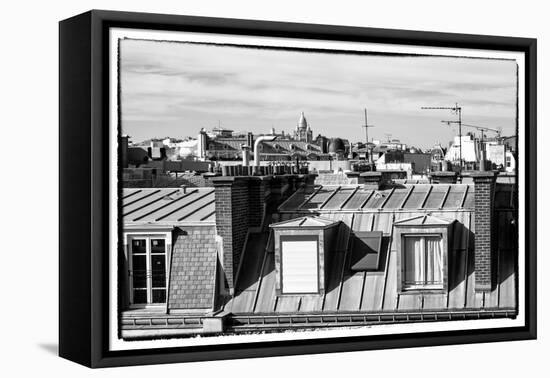 Paris Focus - Paris Roofs-Philippe Hugonnard-Framed Stretched Canvas