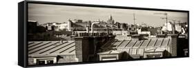 Paris Focus - Paris Roofs-Philippe Hugonnard-Framed Stretched Canvas