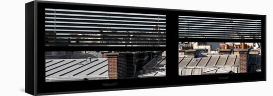 Paris Focus - Paris Window View-Philippe Hugonnard-Framed Stretched Canvas