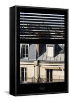 Paris Focus - Paris Window View-Philippe Hugonnard-Framed Stretched Canvas