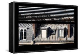 Paris Focus - Paris Window View-Philippe Hugonnard-Framed Stretched Canvas