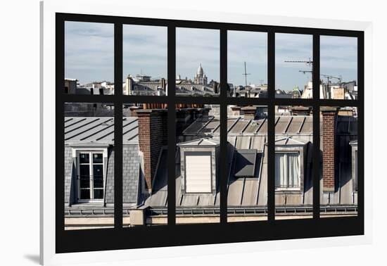 Paris Focus - Paris Window View-Philippe Hugonnard-Framed Photographic Print