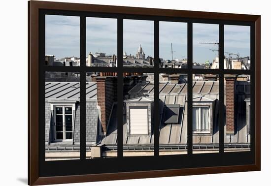 Paris Focus - Paris Window View-Philippe Hugonnard-Framed Photographic Print