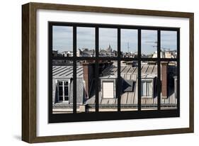 Paris Focus - Paris Window View-Philippe Hugonnard-Framed Photographic Print