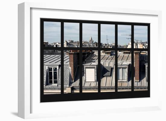 Paris Focus - Paris Window View-Philippe Hugonnard-Framed Photographic Print